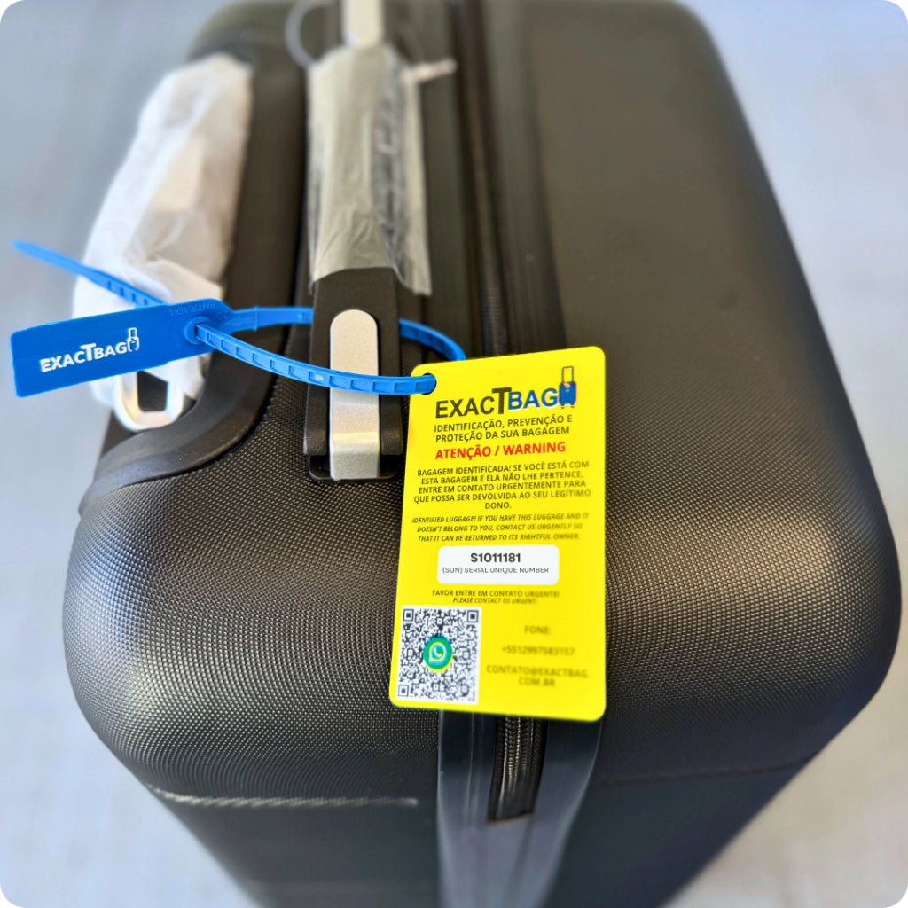 KIT 2 TAGs ExactBag Cover (Inclui Seguro Extravio)